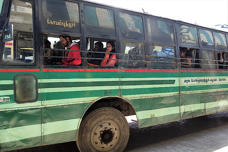 Bus nach Coimbatore