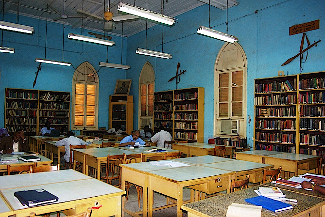 Lesesaal-Khartoum-Universitaet