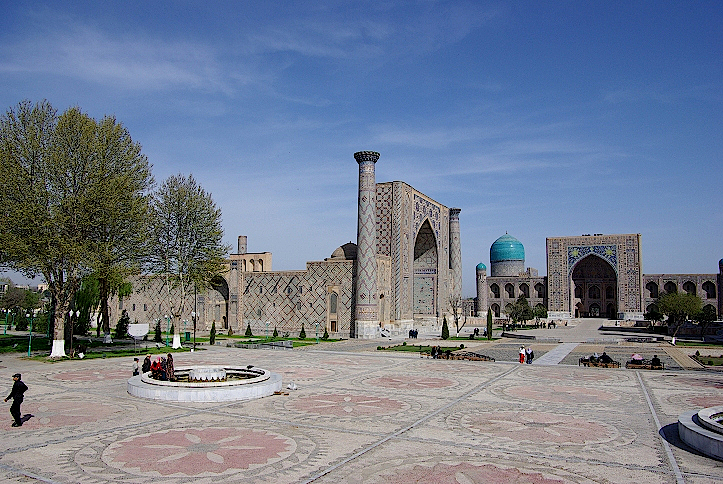 Samarkand-Registan-Platz