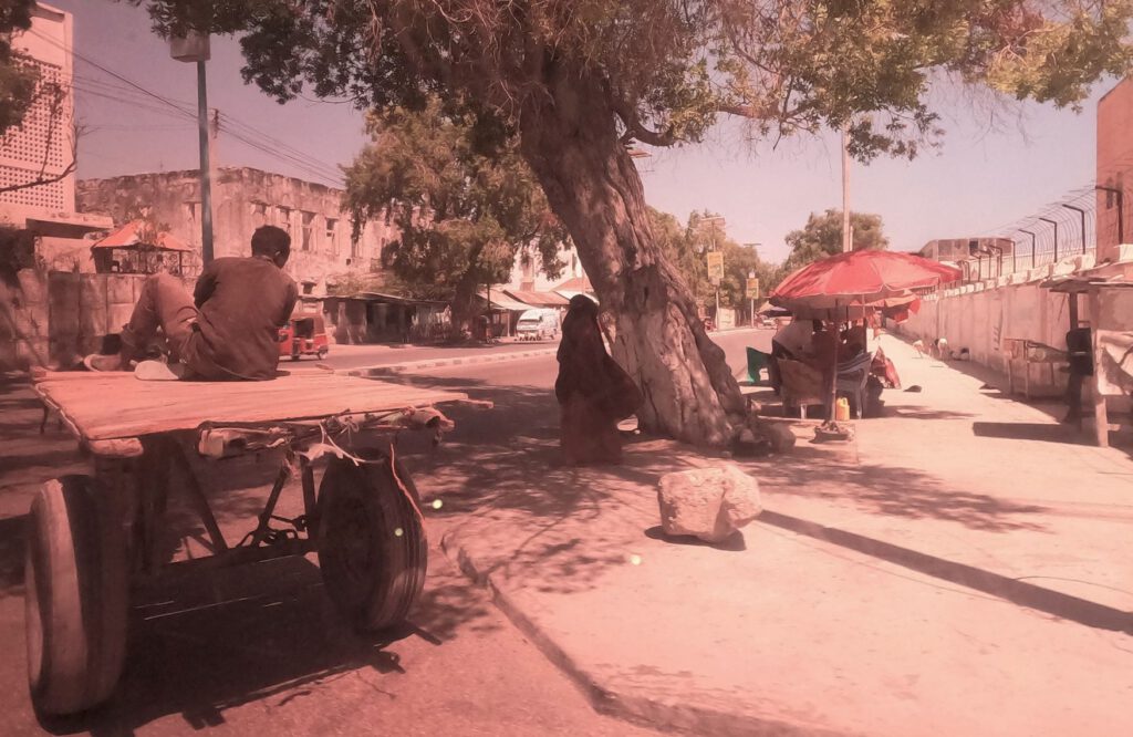 Eselskarren-Mogadischu-Somalia