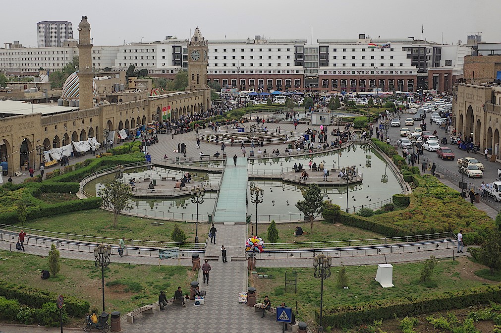 Kurdistan-Erbil-Shar-Garden-Square