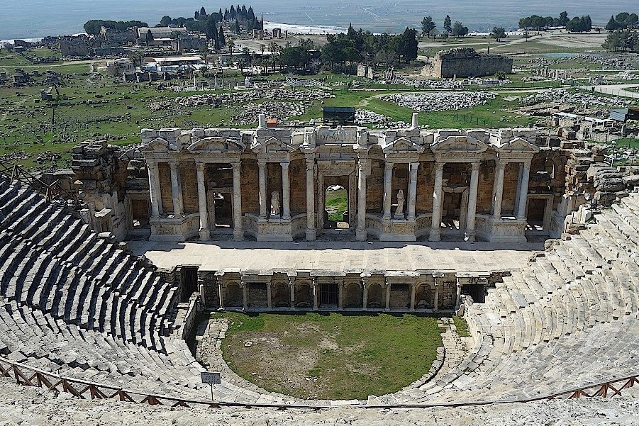 Amphitheater in Hierapolis-Pamukkale