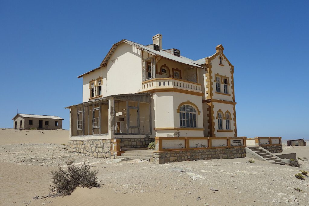 Haus des Minenverwalters in Kolmanskop Namibia