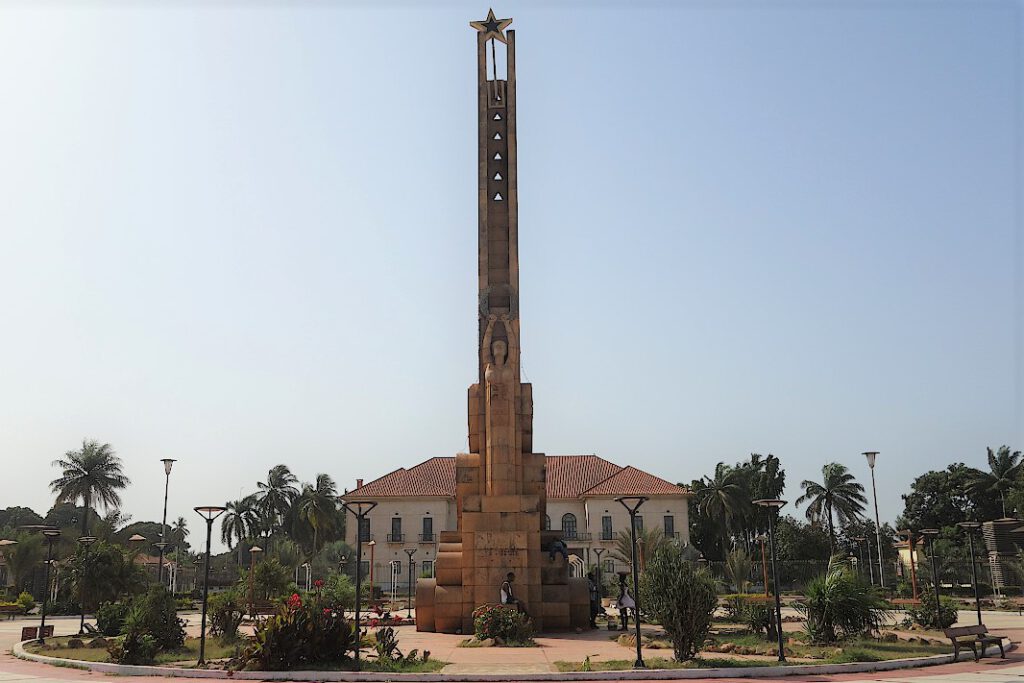 Platz der Helden des Unabhängigkeitskampfes in Guinea-Bissau