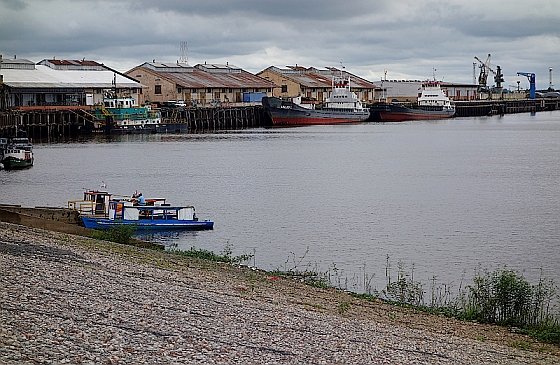 Hafen am Rio Paraguay