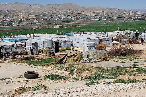 Flüchtlingscamp im Libanon