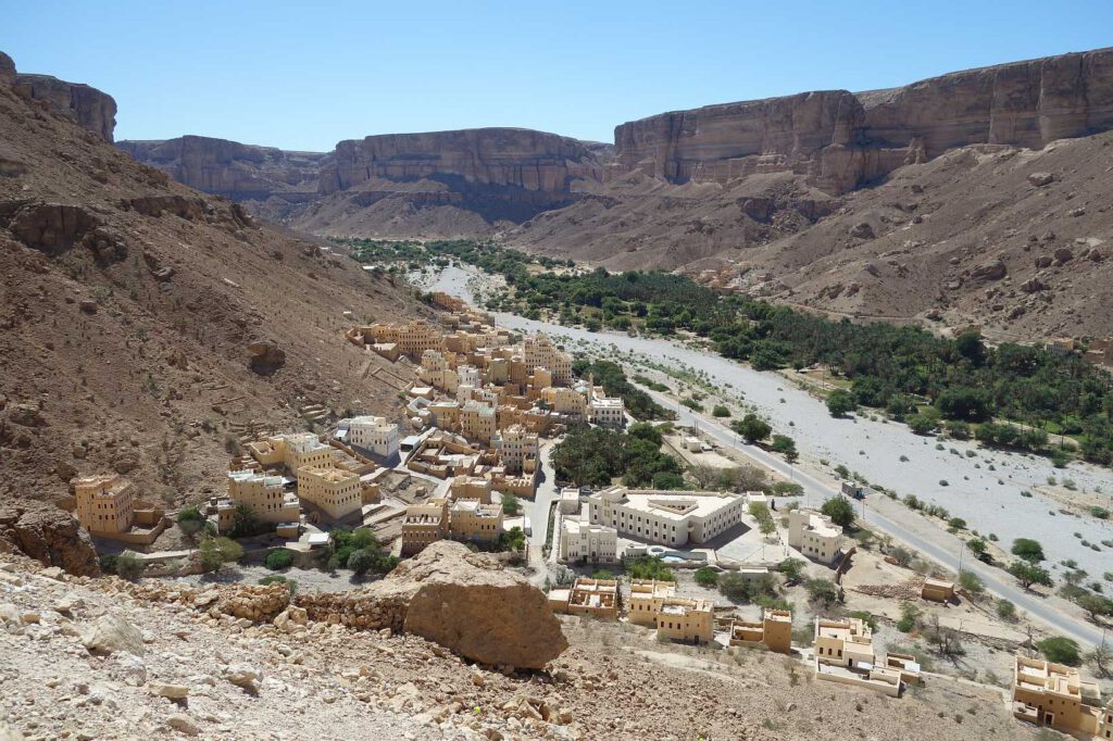 Dorf Bokhsan im Jemen