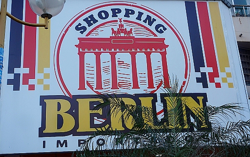 Berlin-Laden in Ciudad del Este in Paraguay
