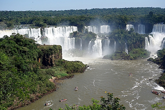 Iguaçu-Wasserfälle in Brasilien