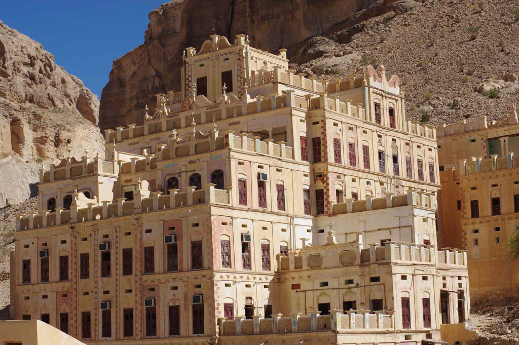 Palast in Bokhsan im Jemen