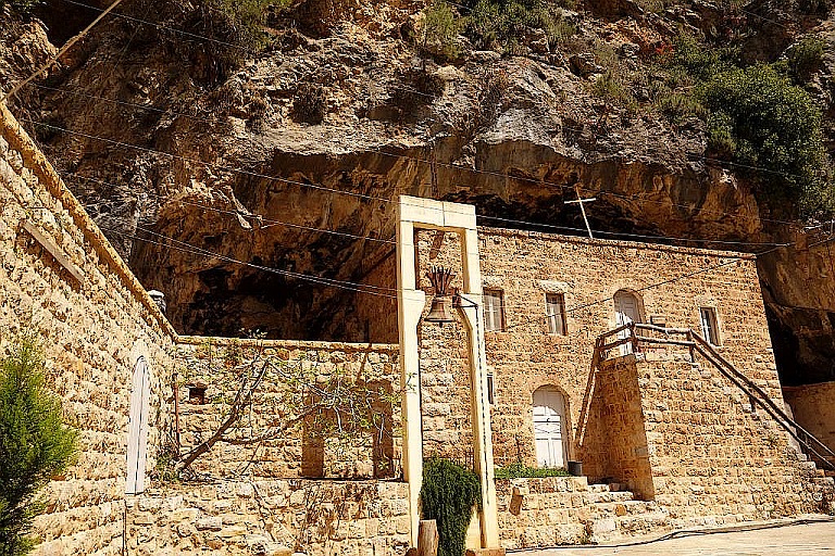 Kloster im Qadischa-Tal im Libanon