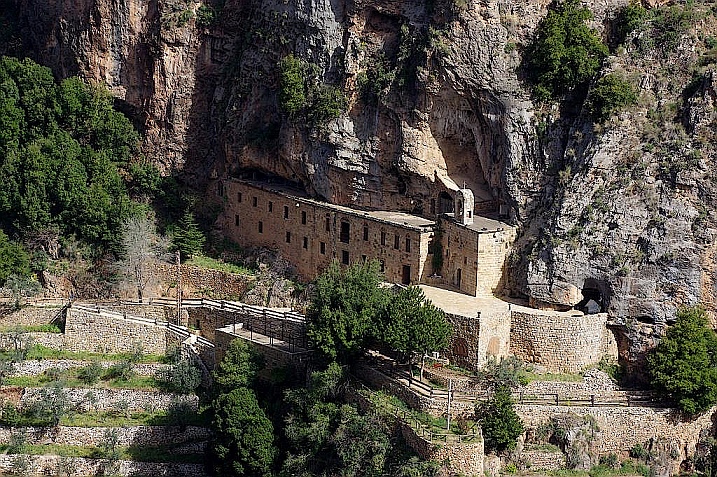 Kloster im Qadischa-Tal