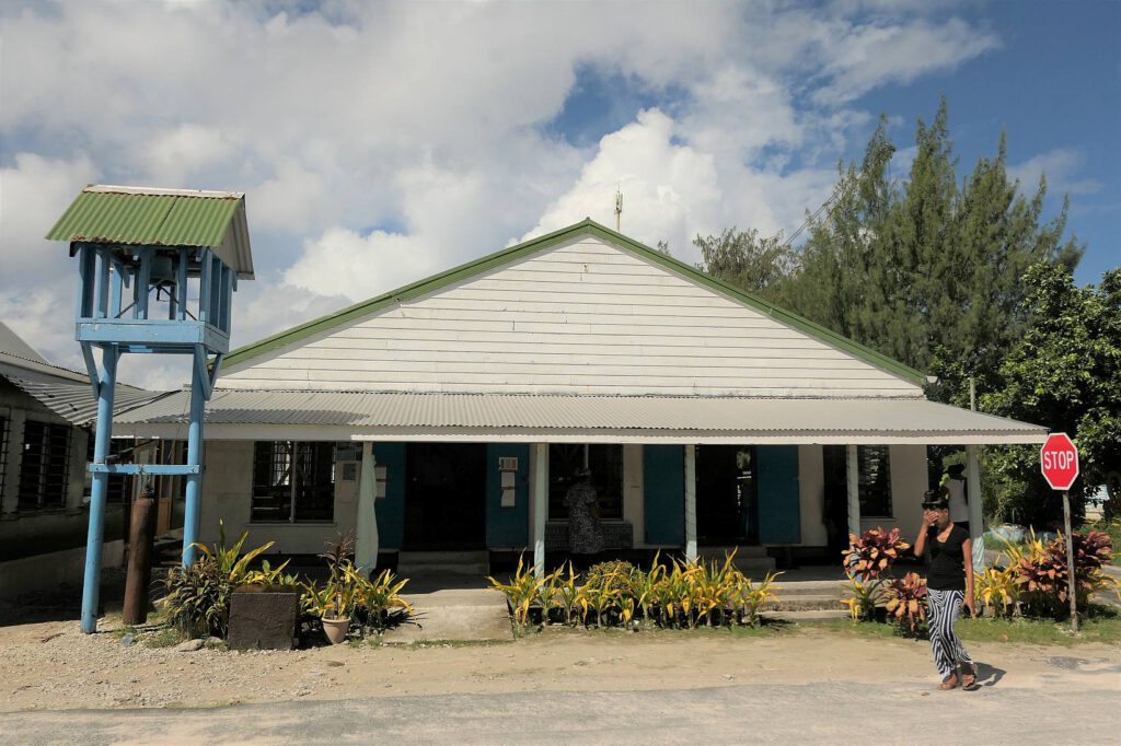 Kirche auf Funafuti, Tuvalu