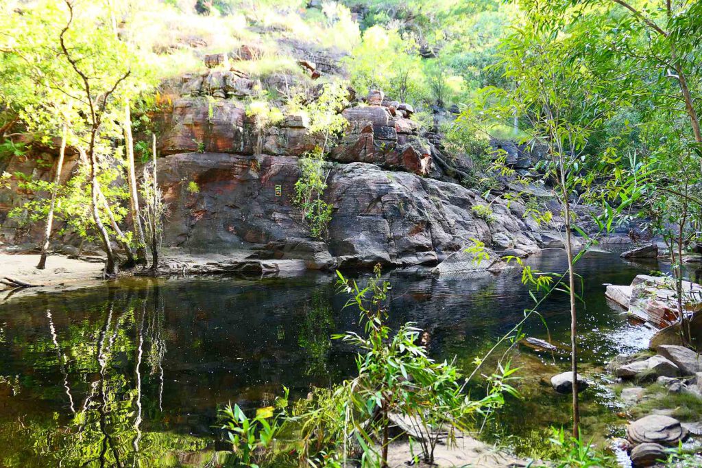 Kubara-Pools im Kakadu-Nationalpark in Australien
