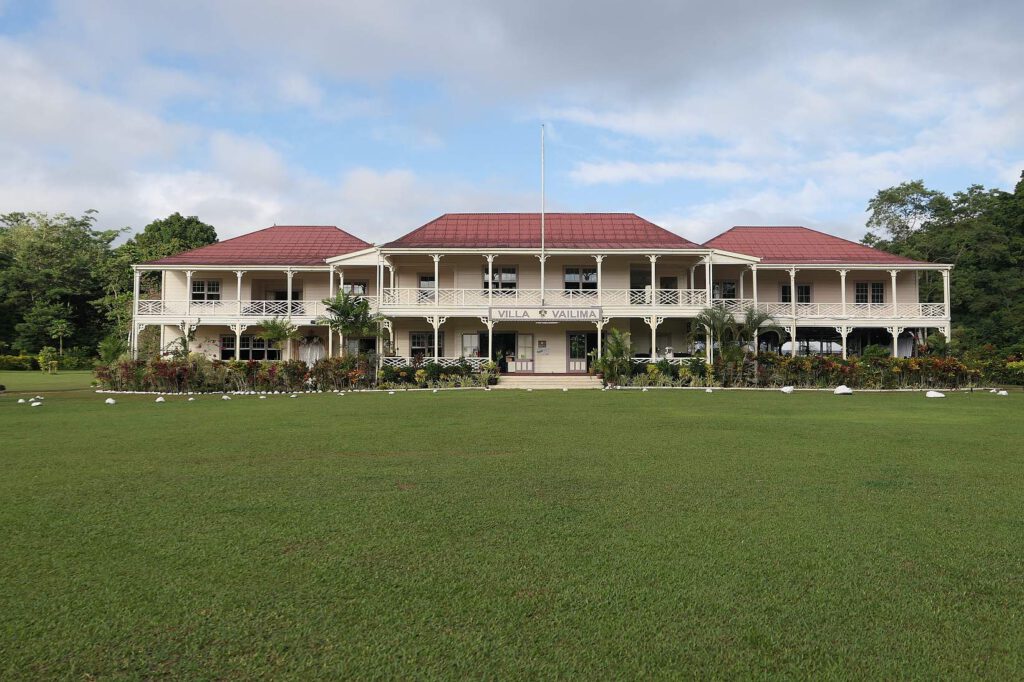 Robert Louis Stevensons Wohnhaus „Villa Vailima“ in Samoa