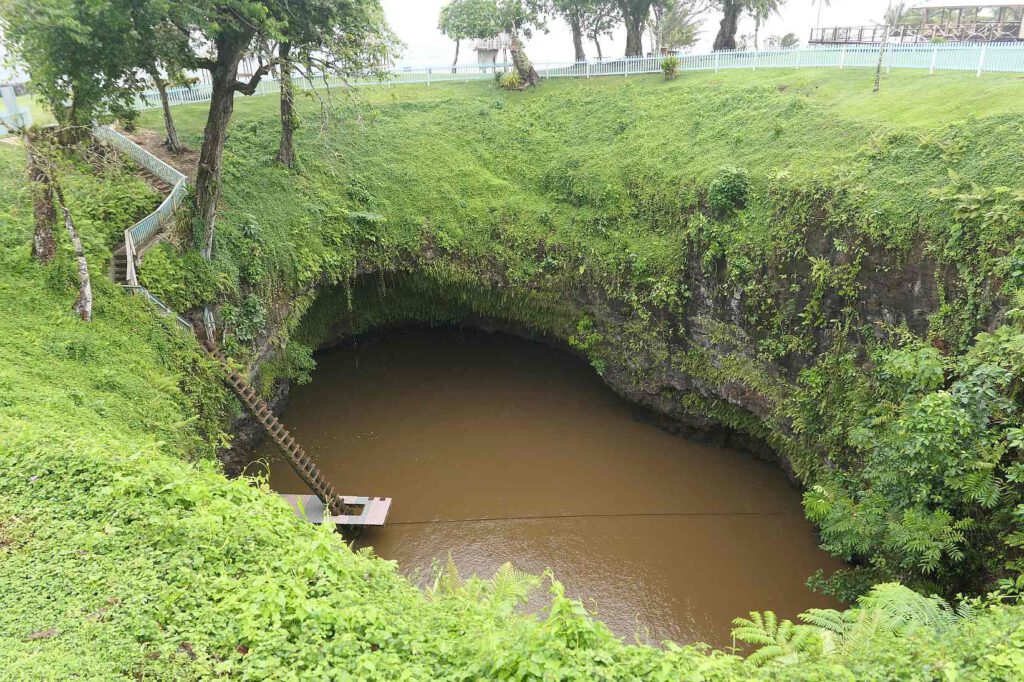 To Sua Ocean Trench auf Samoa