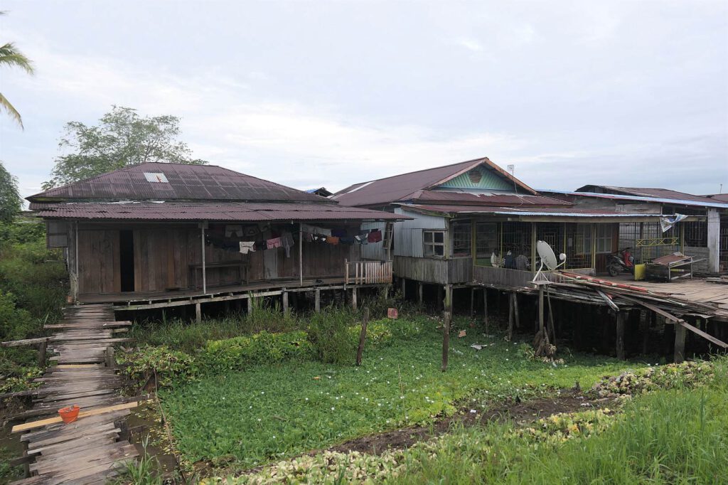 Senggo in West-Papua, Indonesien