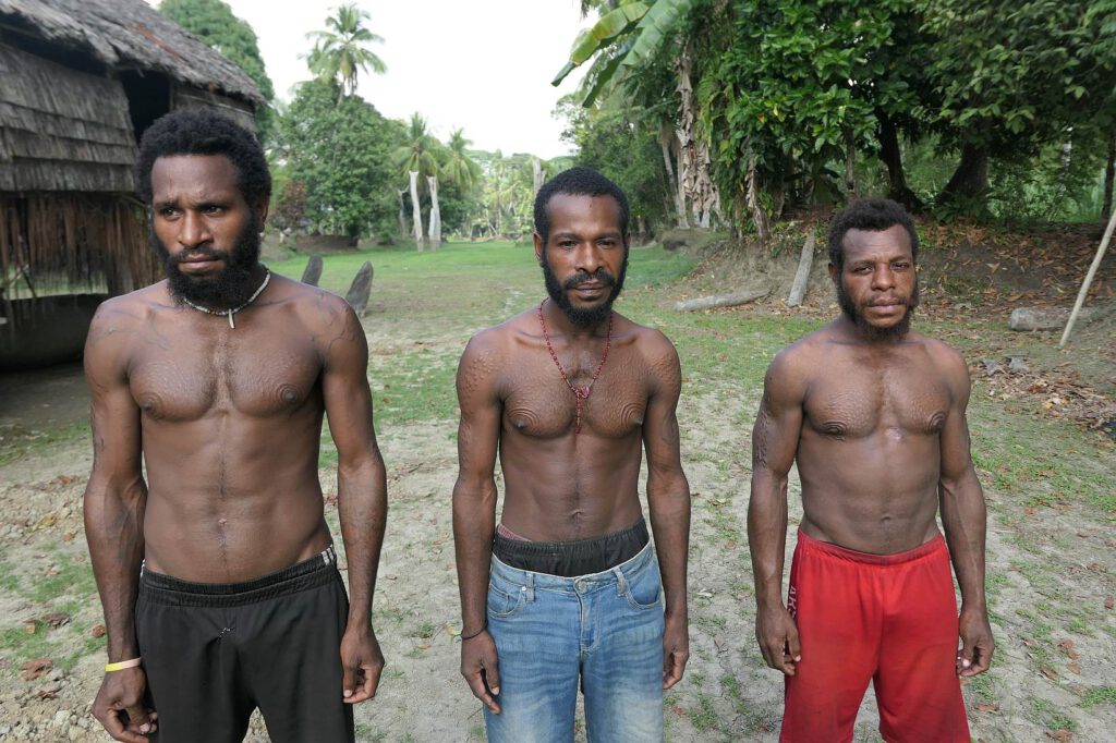 Krokodilmaenner Sepik Papua-Neuguinea