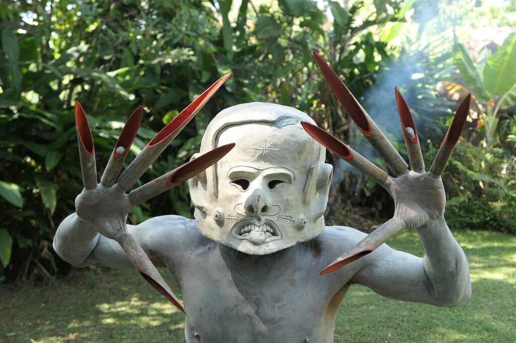 Asaro Mudman in Papua-Neuguinea