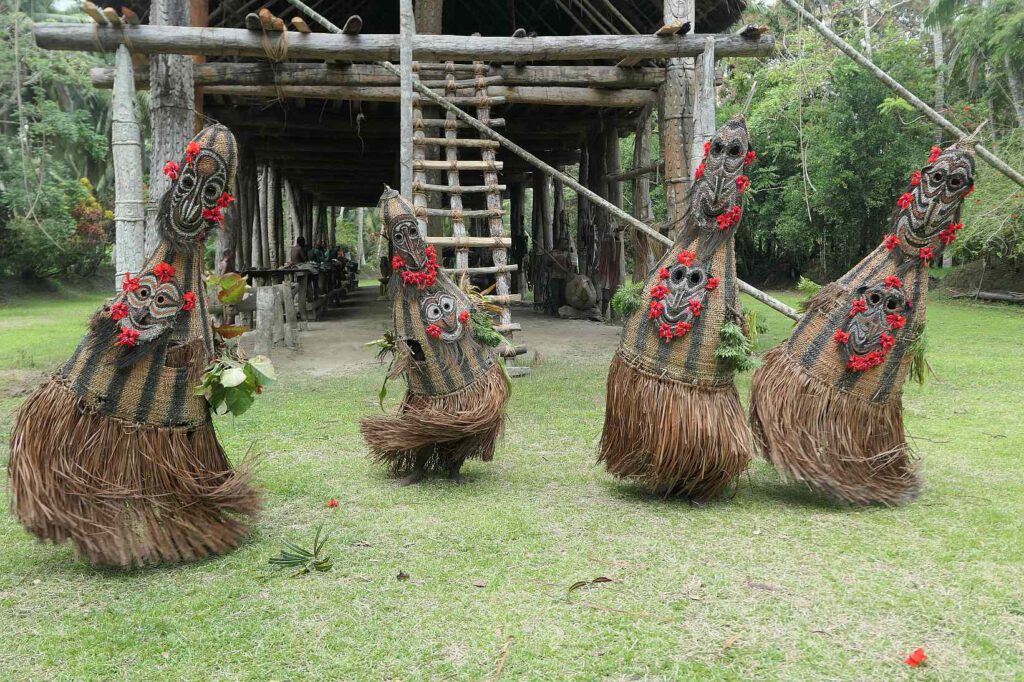 Sepik Krokodilmänner Kanganamun in Papua-Neuguinea