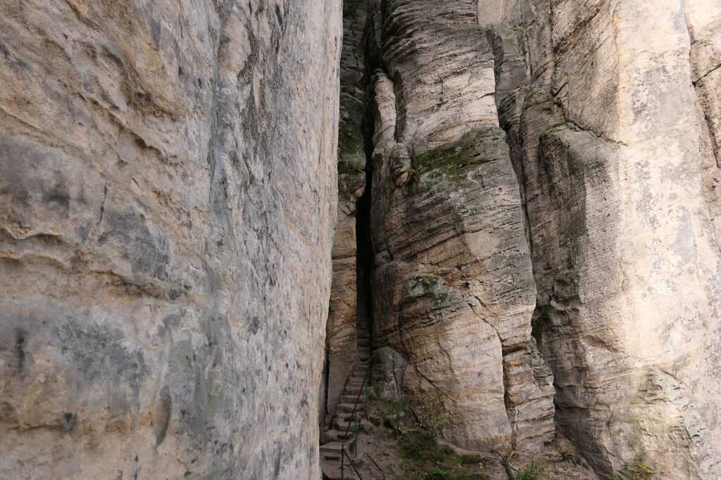 Prachauer Felsen in Tschechien