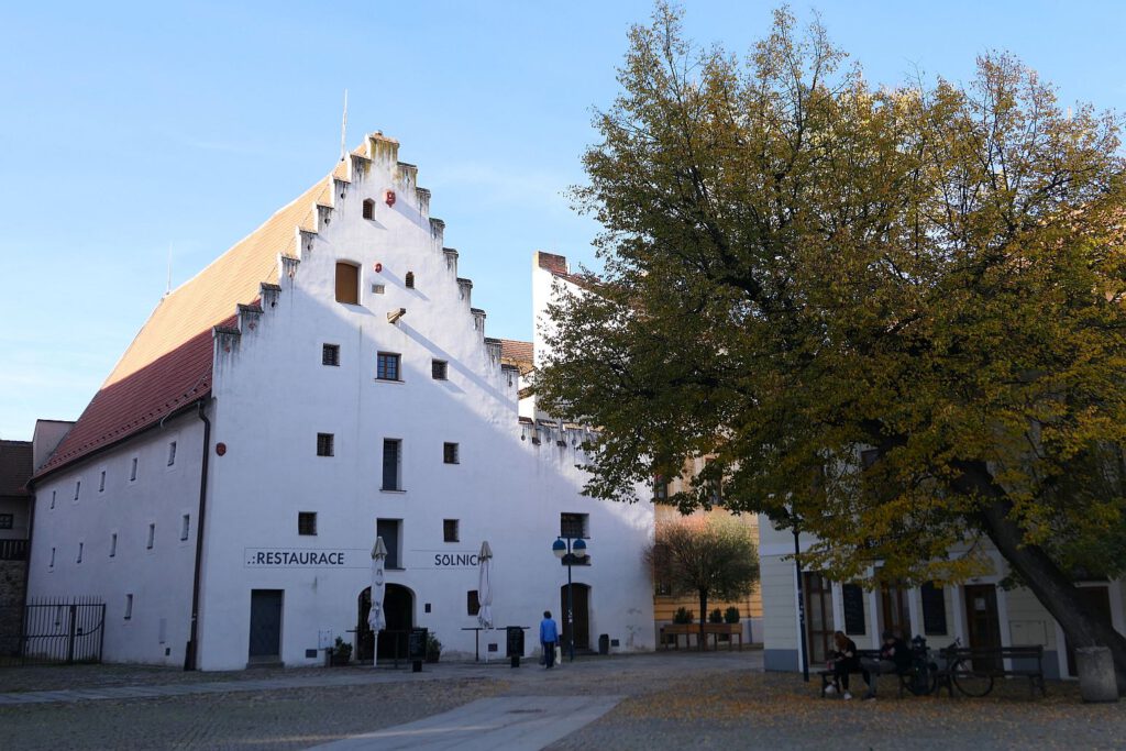 Salzhaus in Budweis in Tschechien