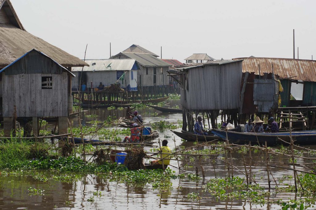 Fischerdorf Ganvié in Benin