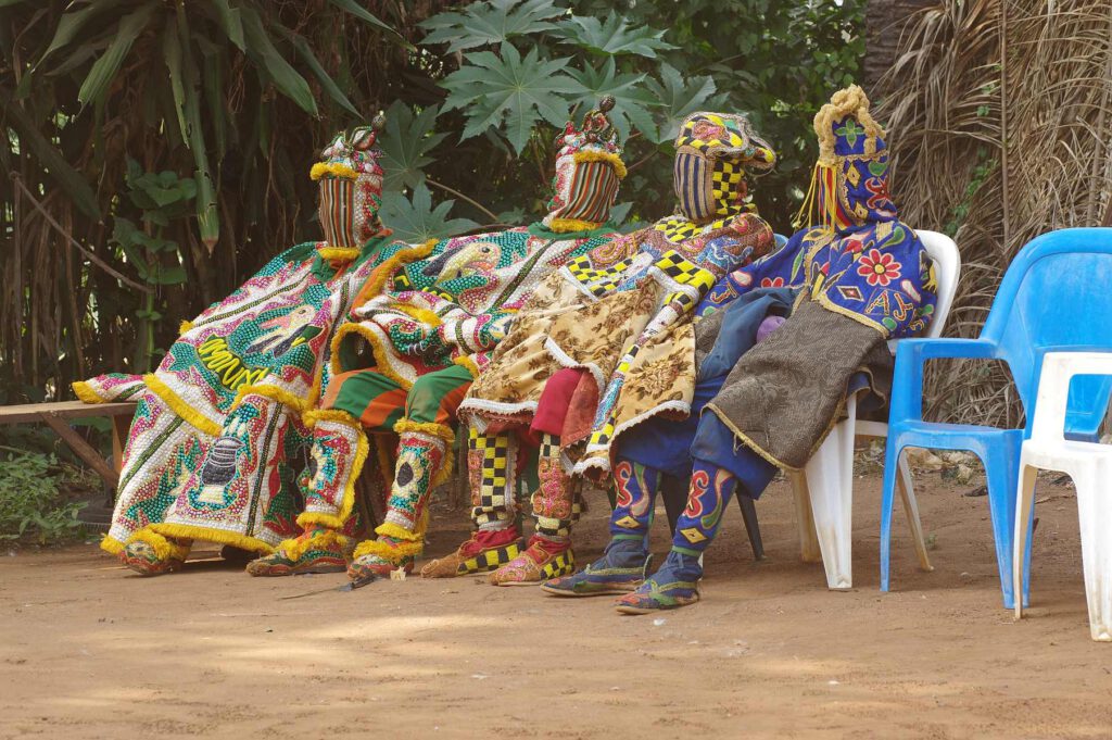 Voodoo-Zeremonie in Benin