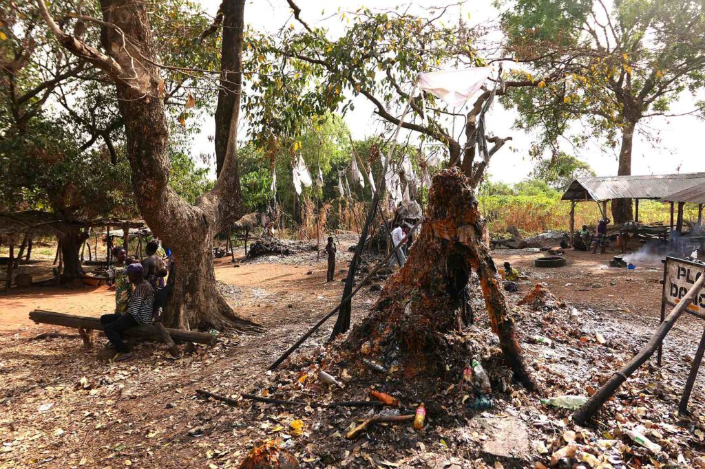 Dankoli-Schrein in Benin