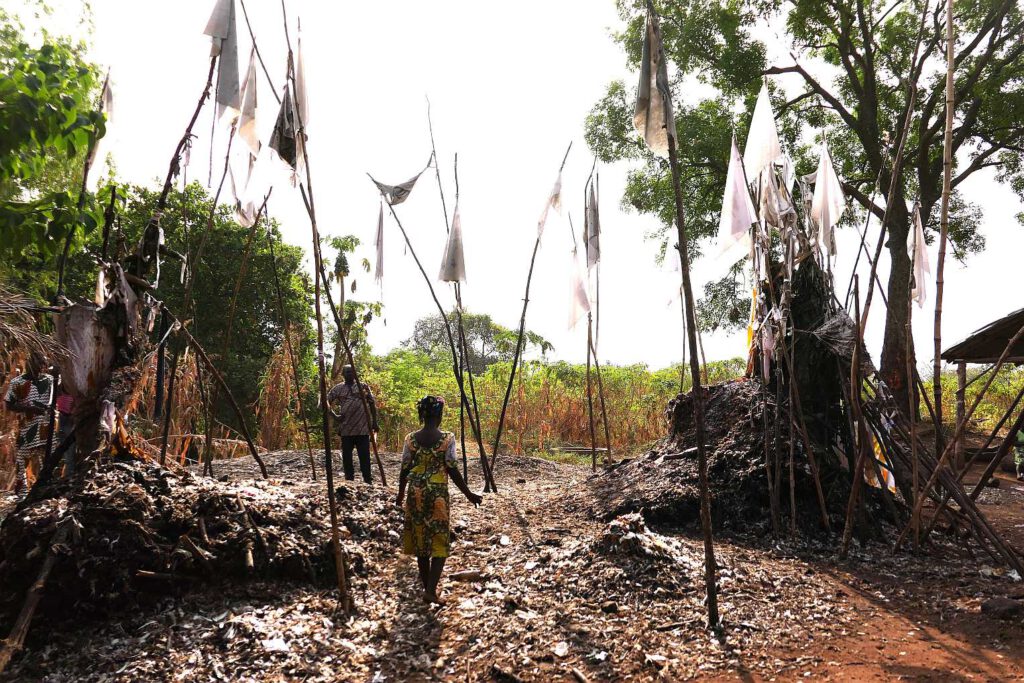 Dankoli-Schrein in Benin