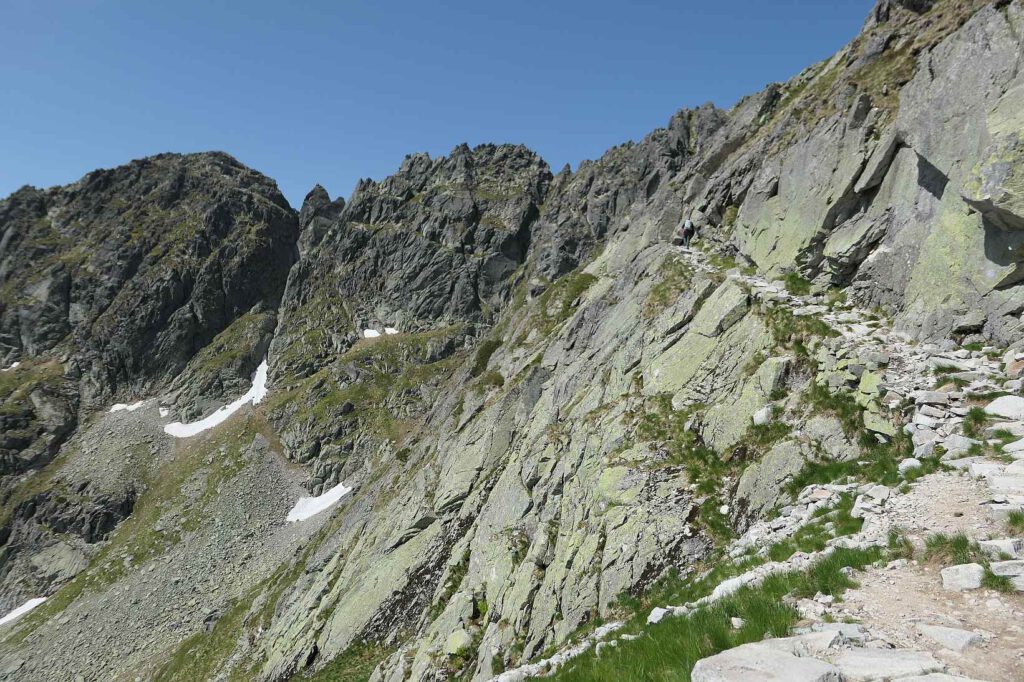 Wandern auf den Szpiglasowy Wierch (Liptauer Grenzberg), Hohe Tatra