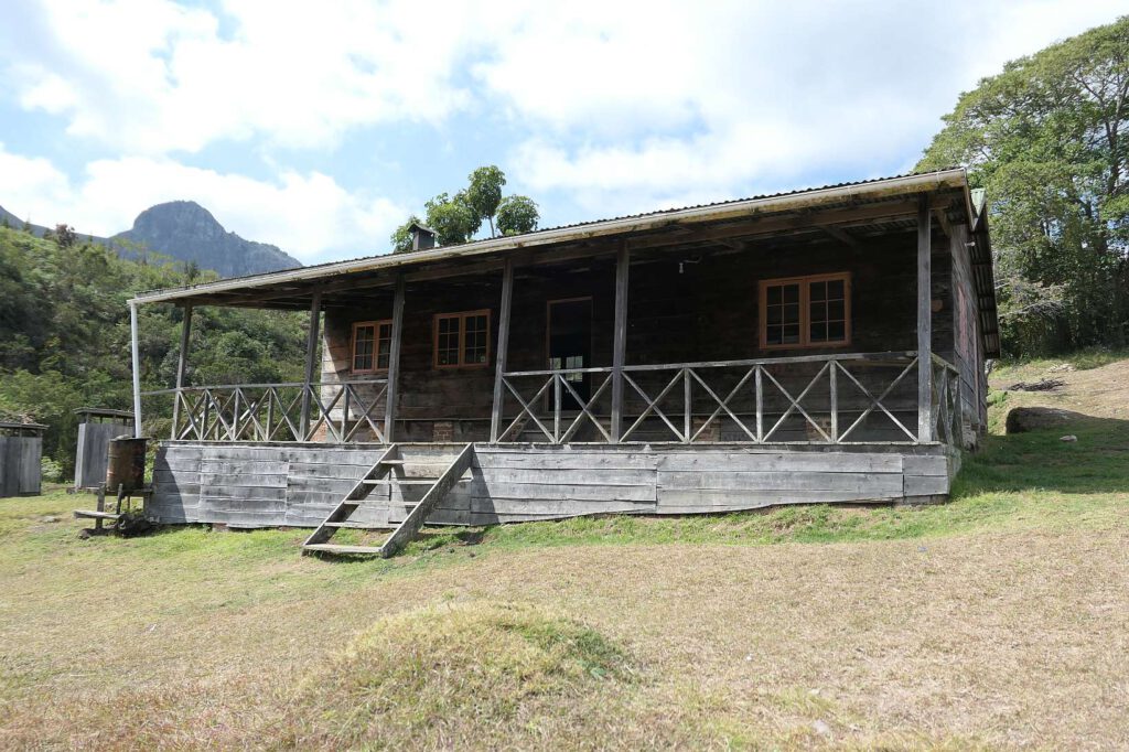 Chambe Hut in den Mulanje Mountain in Malawi