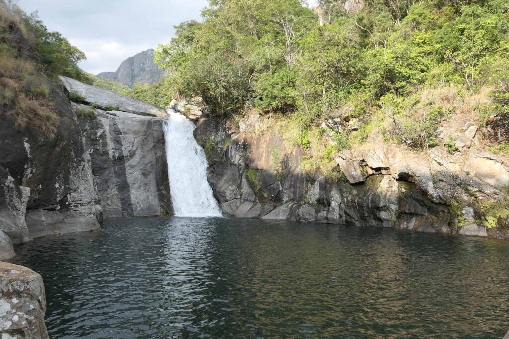 Likhubula Wasserfall Mulanje Mountian in Malawi