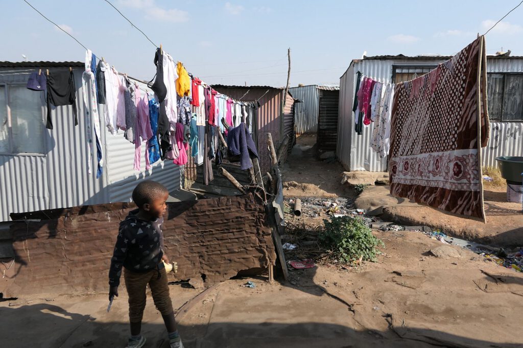 Armensiedlung in Soweto