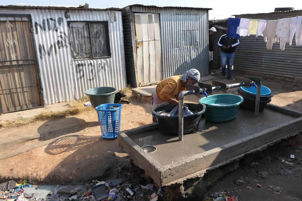 Armensiedlung in Soweto