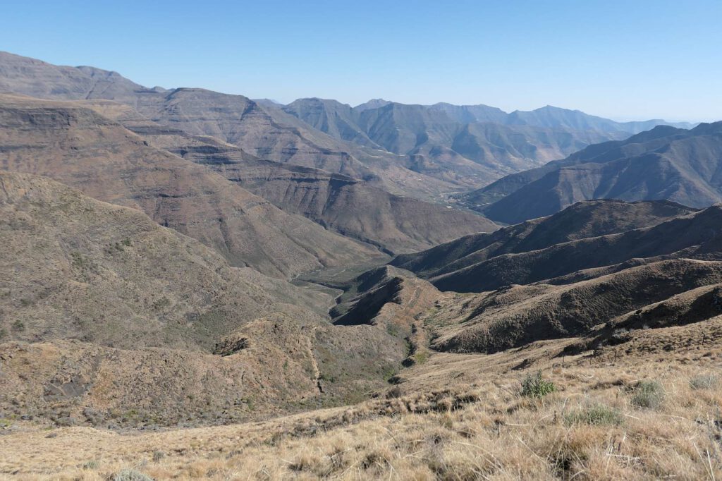 Maloti-Berge in Lesotho