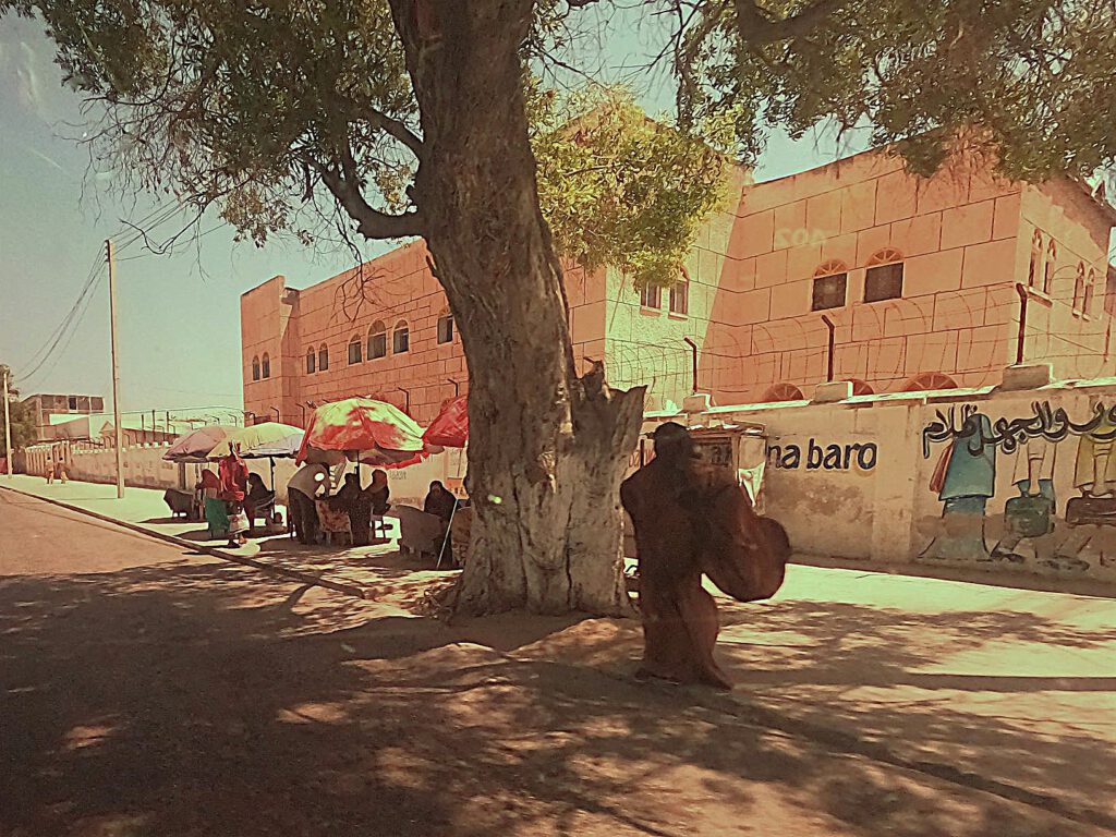 Straßenhandel in Somalia