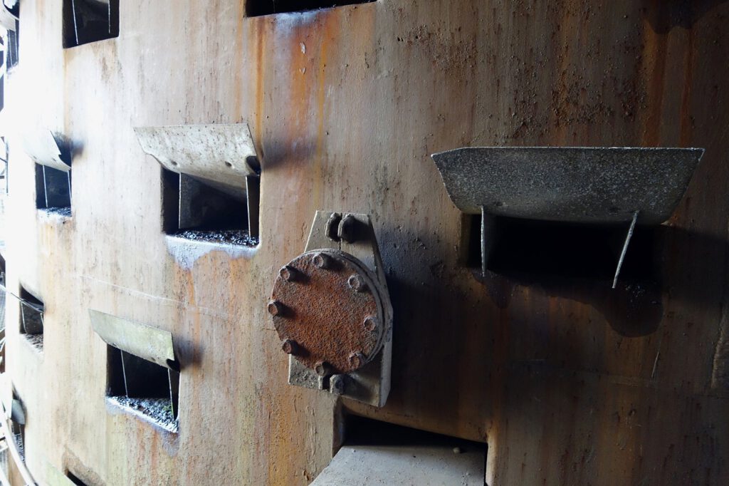 Hochofen in der Völklinger Hütte im Saarland