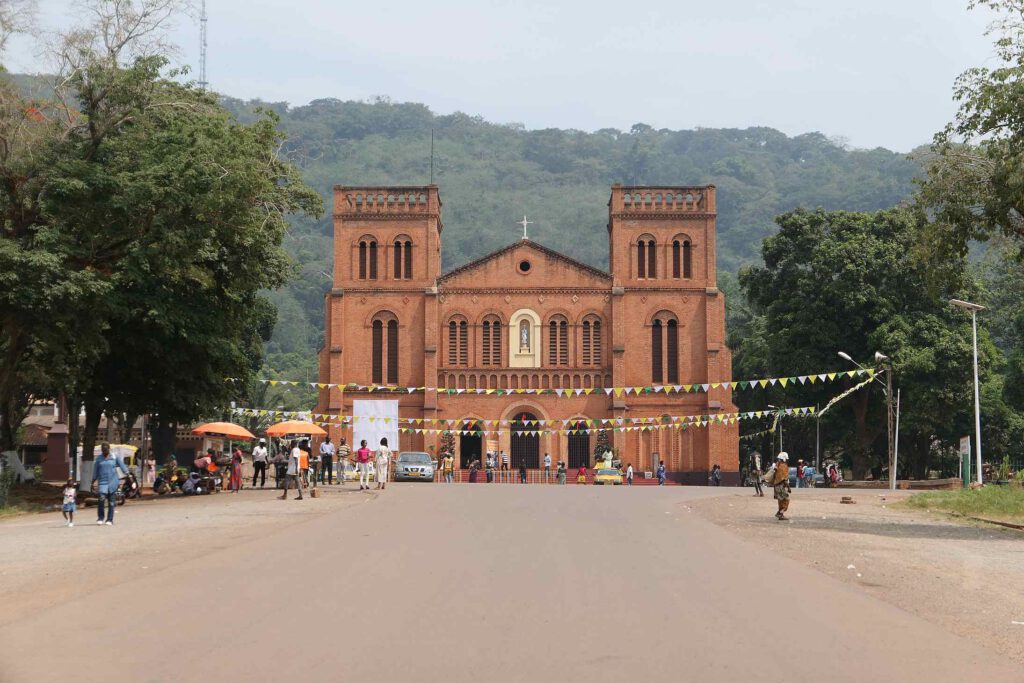 Kathedrale Notre Dame in Bangui, Zentralafrikanische Republik