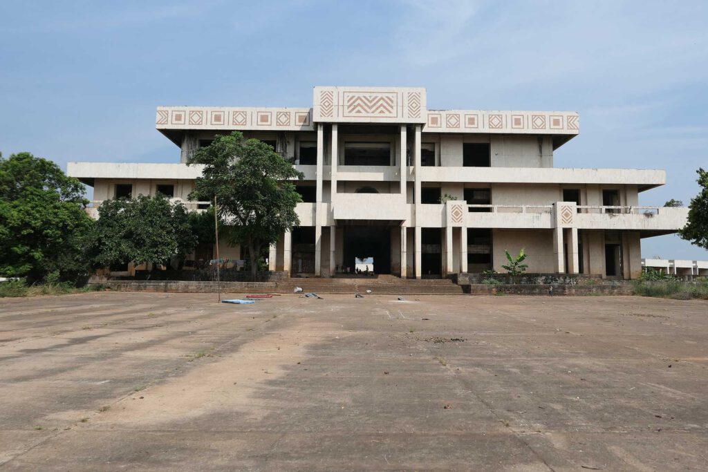 Staatliche Residenz von Mobutu in Gbadolite