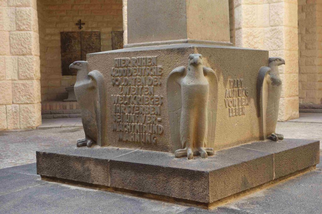 Deutscher Soldatenfriedhof in El Alamein, Nordaegypten