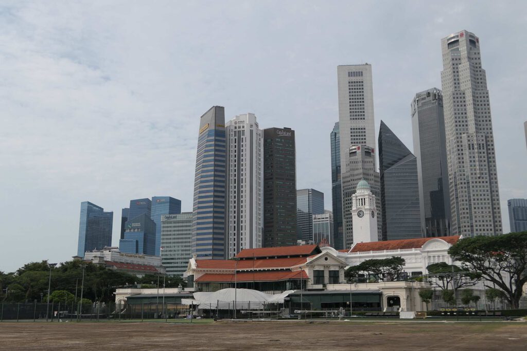 Victoria Memorial Hall in Singapur