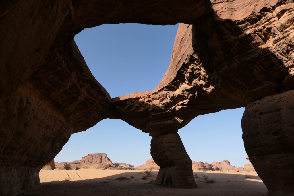 Skylight Arch im Ennedi-Massiv im Tschad
