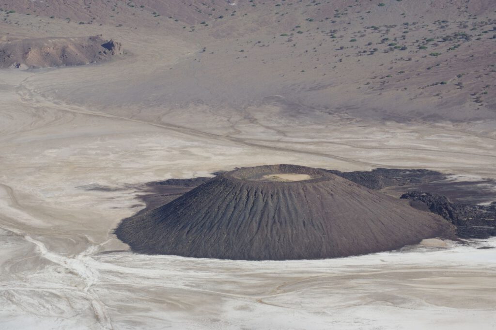 Trou au Natron im Tibesti im Tschad