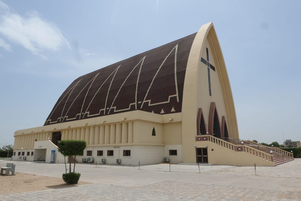 Katholische Kathedrale in N'Djamena im Tschad