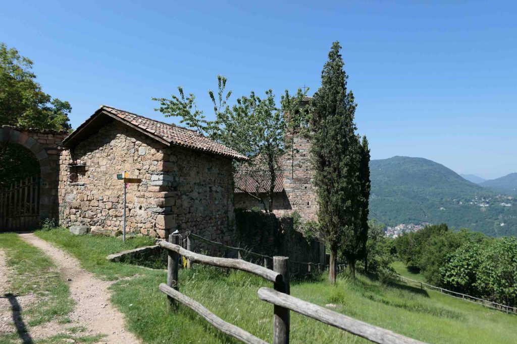 Ehemaliges Augustinerkloster in Torello im Tessin, Schweiz