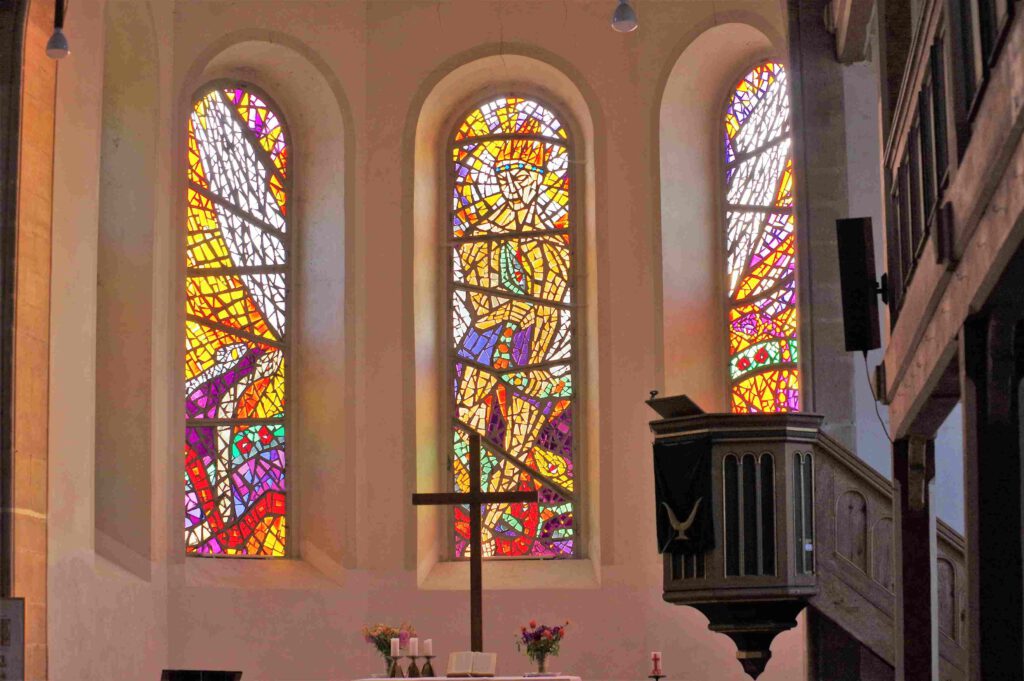 Michaeliskirche in Neustadt am Rennsteig in Thueringen