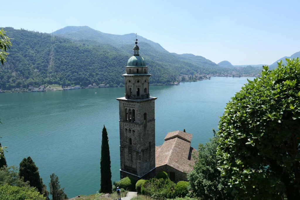 Kirche Santa Maria del Sasso in Morcote, Schweiz