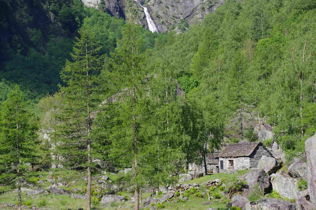 Maiensäss Gerra im Val Calnègia im Tessin, Schweiz
