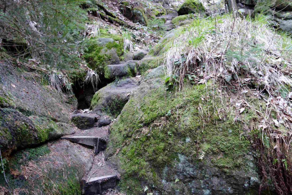 Malerweg im Elbsandsteingebirge  in Sachsen